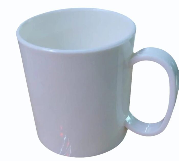 Premium 250 ml White Polymer Sublimation Mug – Custom Photo & Logo Printing