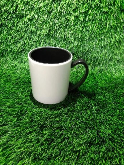 Custom Inner-Color Polymer Mug (Normal Handle) – Sublimation-Ready Ceramic Cup in Multiple Shades