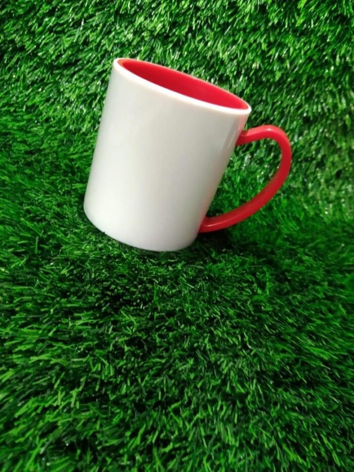 Custom Inner-Color Polymer Mug (Normal Handle) – Sublimation-Ready Ceramic Cup in Multiple Shades - Image 2