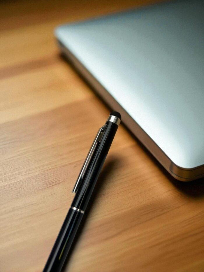 Custom Metal Finish Stylus Pen – Personalized and Engraved Touch-Screen Accessory - Image 2
