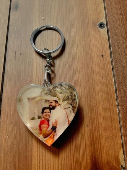 The Perfect Personalized Gift – Custom Heart Acrylic Keychain