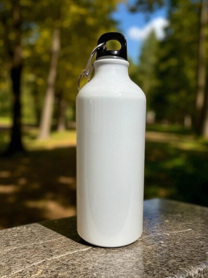 Premium 600ml Personalized Sipper Bottle – Sublimation-Ready with Clip Cap for Easy Carry