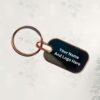 stainless steel keychain